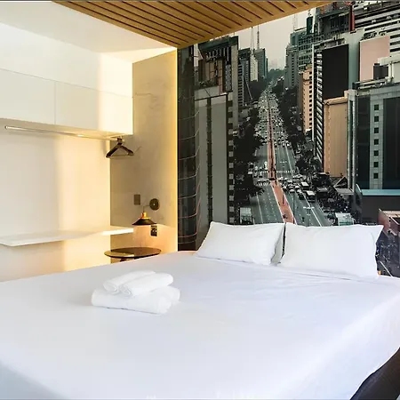Flat hotel Slaviero Moema - estiloso e tranquilo São Paulo Exterior foto